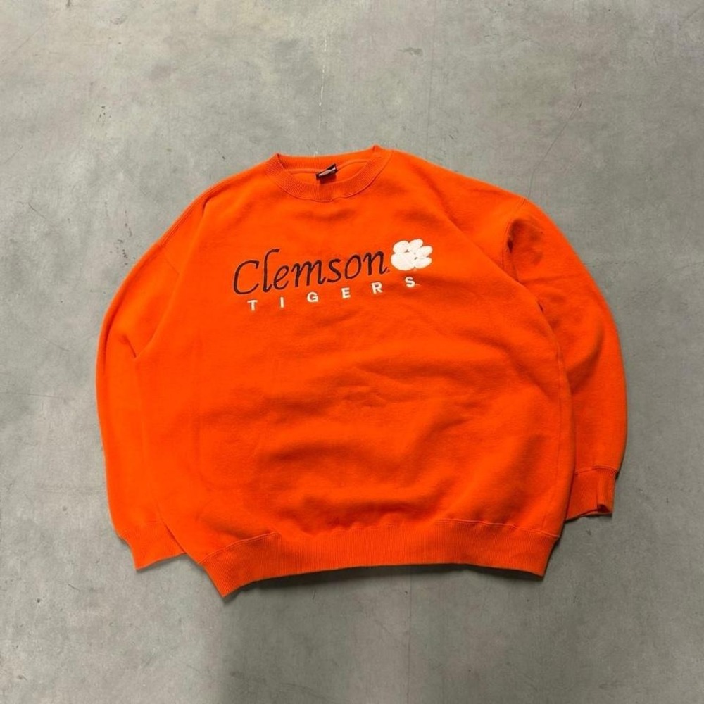 Vintage‎ Clemson Tigers Orange Crewneck
